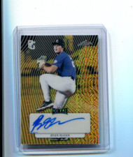 2023 Leaf Perfect Game Showcase Autographs Gold Mojo Ryan Sloan Auto 1/1