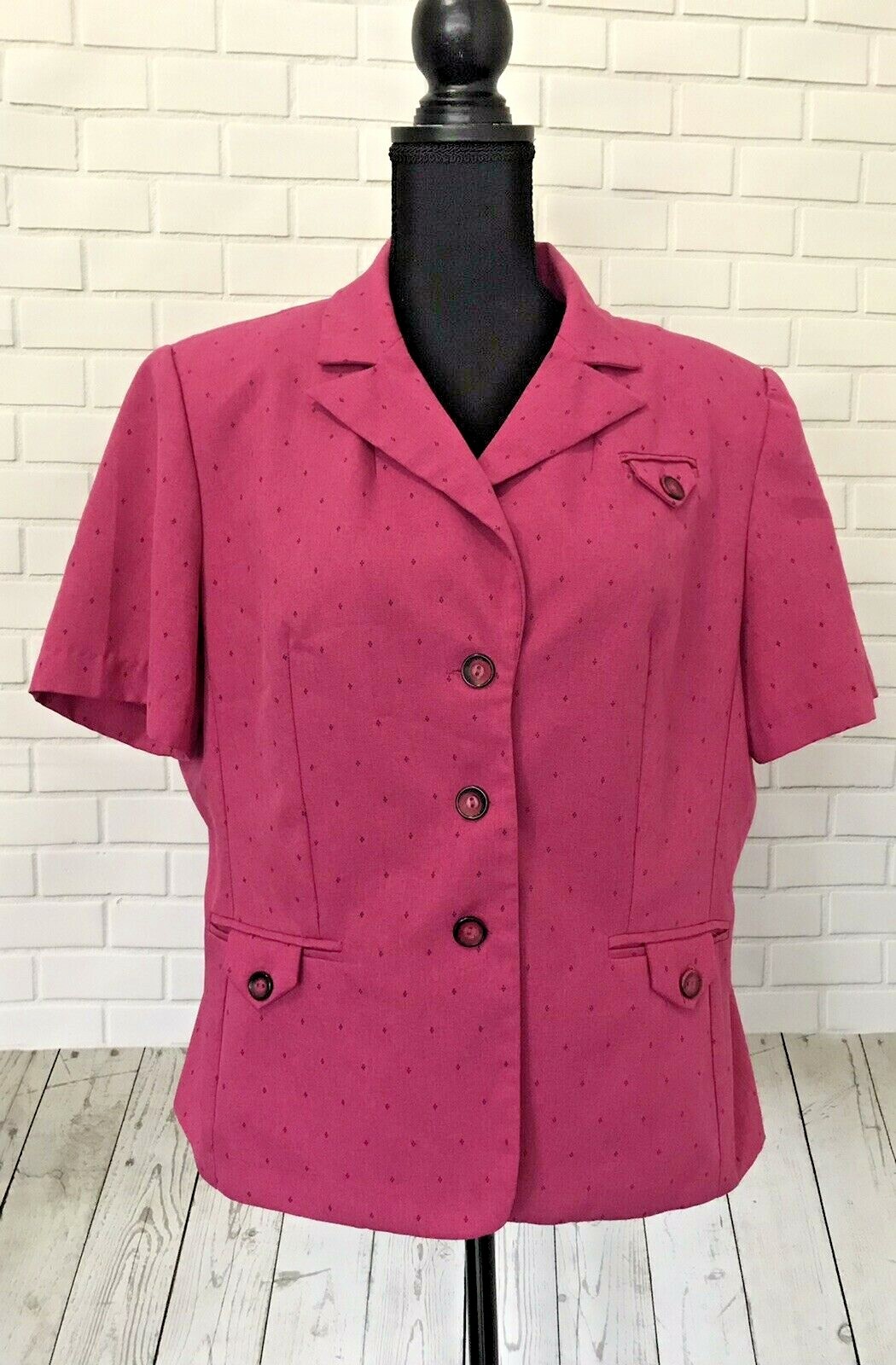 Perceptions Jacket with shoulder pads Gem