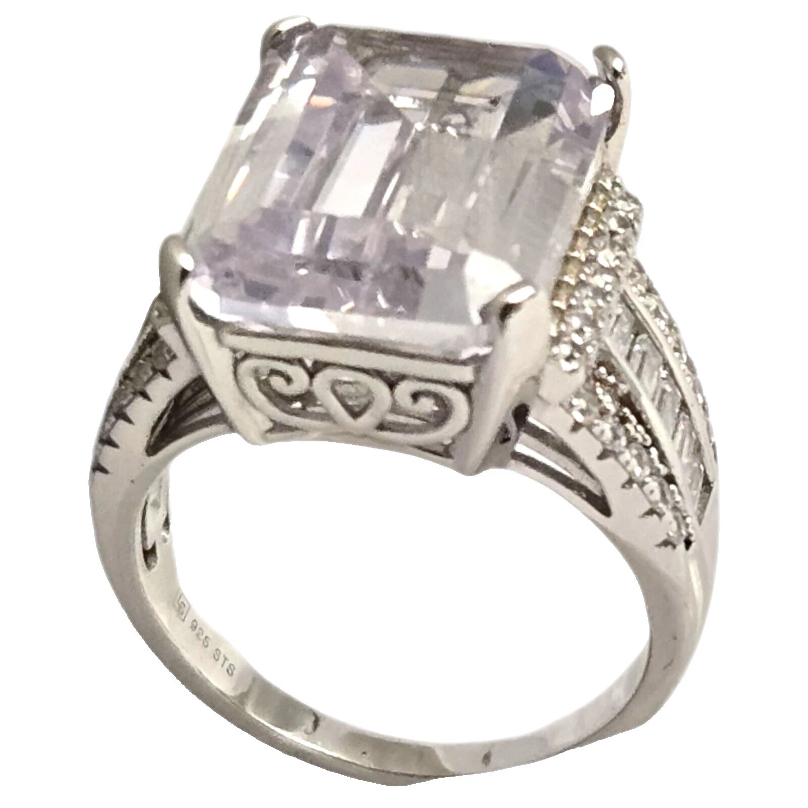 Anel de Prata Esterlina Quartzo 9 Anéis feitos à mão