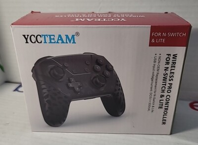 YCCTeam Nintendo Switch Wireless Controller Black Model NIB