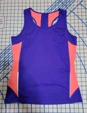 Tek Gear Purple Pink Tank Top Dry Tek Athletic Active Wear Women's Size Medium