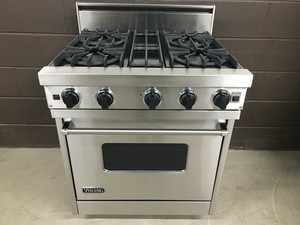 Stainless Steel Ranges Oven Cooktop image is loading viking vgic307 4bss 30 034 professional gas range