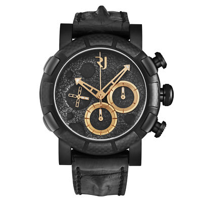 Romain Jerome Men's 'Moon Dust-DNA' Chronograph Automatic Watch