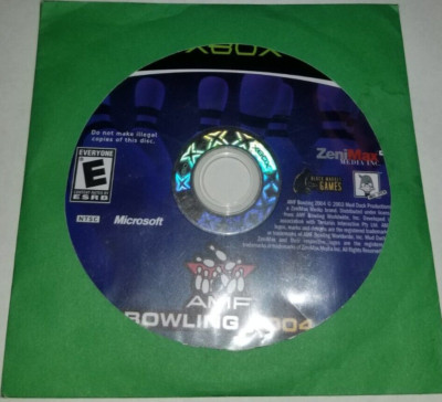 AMF Bowling 2004 XBOX DISC ONLY Free Shipping