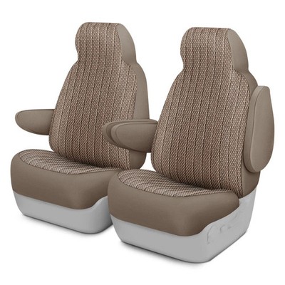 For Honda Civic 08-11 Dash Designs Allure 1st Row Toast Custom Seat Covers