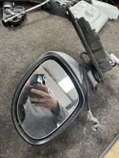WING MIRROR SKODA YETI 2009+ door left cover Electric Silver L+k  Power Fold