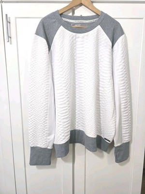 NINE WEST ACTIVE Women's Plus 3X Textured Pullover with Ribbed Details - NWT