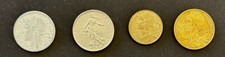 FRANCE 1944 VICHY FRENCH STATE WWII to Super Power HISTORY IN COINS ! to 1984