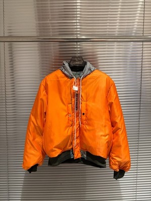 Mowalola MY City Bomber Jacket Hand-Drawn Graffiti Deconstructed