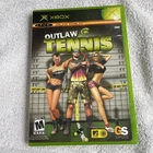 Outlaw Tennis (Microsoft Xbox, 2005) CIB Complete with Manual