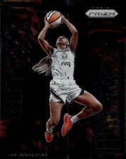 2025 Panini Prizm WNBA #4 Jackie Young Fireworks