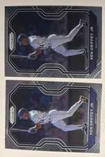 (2) Ken Griffey Jr Card Lot - 2021 PANINI PRIZM #19 - Seattle MARINERS