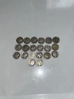 Silver Dime Lot of 20 Mercury, Barber, Roosevelt 90% Silver