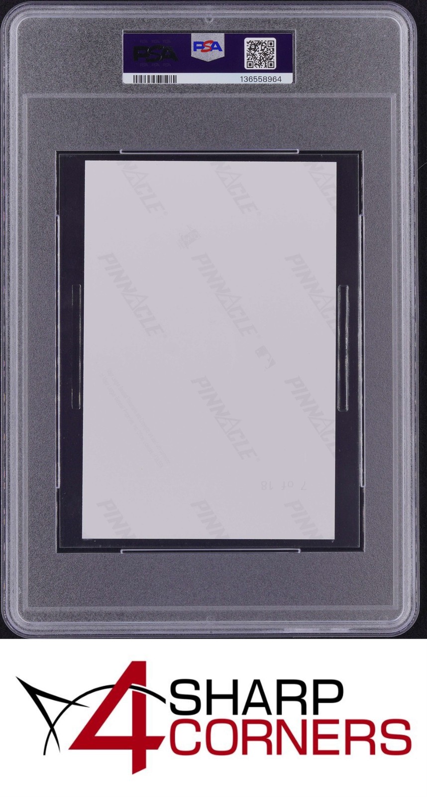 1998 PINNACLE SNAPSHOTS #7 KEN GRIFFEY JR. HOF POP 5 PSA 10 view 2
