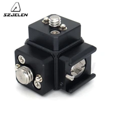 Camera Mount Adapter With Cold Shoe 1/4'' 3/8'' ARRI Thread for Camera Monitor
