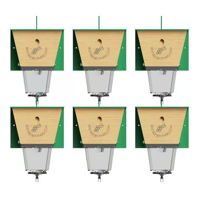 Ultimate Pro Carpenter Bee Trap with Bee Vault and Extra Large External Receptac