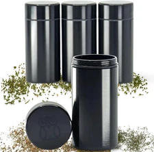 Portable Aluminum Stash Containers (50Ml) for Herbs, Spices, Coffee & More, Wate