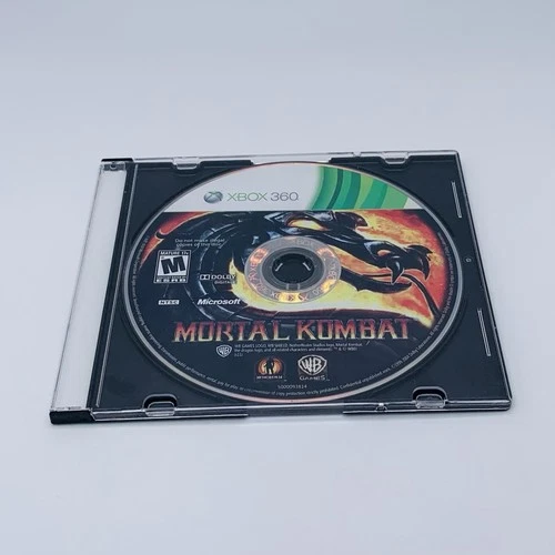 Mortal Kombat Microsoft Xbox 360, 2011 NetherRealm WB - Game Disc Only Tested