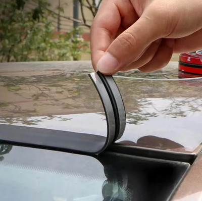 2m Car Door Seal Strip T Shape Rubber Weatherstrip Soundproof