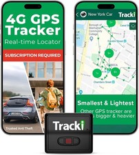 Tracki GPS Tracker for Vehicles   Real-Time 4G LTE Assets, 4G
