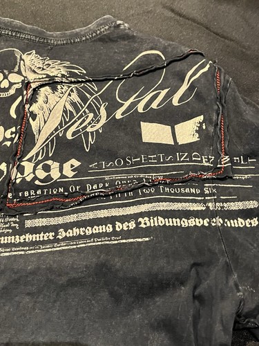 MAKE OFFER!AUTHENTIC VINTAGE SALVAGE CELEBRATION OF DARK OVER LIGHT RARE TSHIRT - Photo 17/19