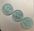 NICE LOT OF 3 - KENNEDY Half Dollar Coins 50 Cents 1973 Circulated