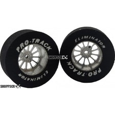 Pro Track Turbine 1-3/16 x .435 Plain Drag Rear Wheels for 3/32 axle