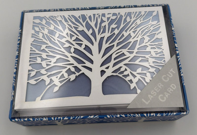 Tree of Life Laser Cut Note Cards 10 Cards 11 Envelopes Peter Pauper Press
