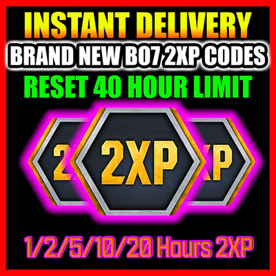 Call of Duty: BLACK OPS 7 DOUBLE LEVEL XP | BO7 COD 2XP 1/2/5/10 HOURS