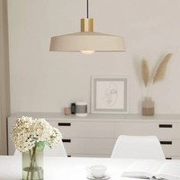 EGLO Valdiola Pendant Light Sand Beige Ceiling Single Lamp Metal Modern New