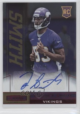 2013 Rookies & Stars Longevity Rookie Ruby Signatures /149 Rodney Smith Auto 2b2