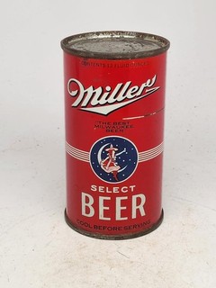 MILLER Beer OI Flat Top Can #1 WI