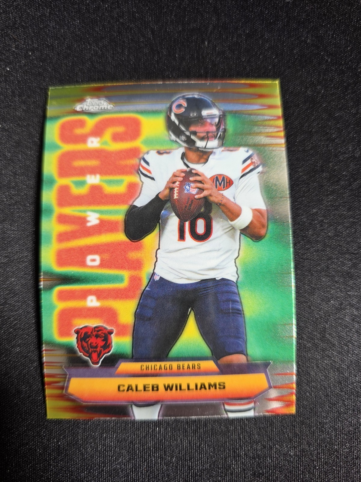 2025 Topps Chrome Topps Caleb Williams #PP-7 Power Players Bears