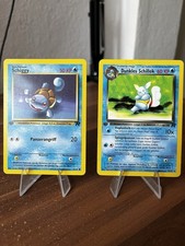 Pokemon TCG - Schiggy 68/82 - Dunkles Schillok 46/82 - Team Rocket - 1 Edition