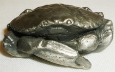 VINTAGE HUDSON PEWTER MINIATURE FIGURINE CRAB CRUSTACEAN CIA 115