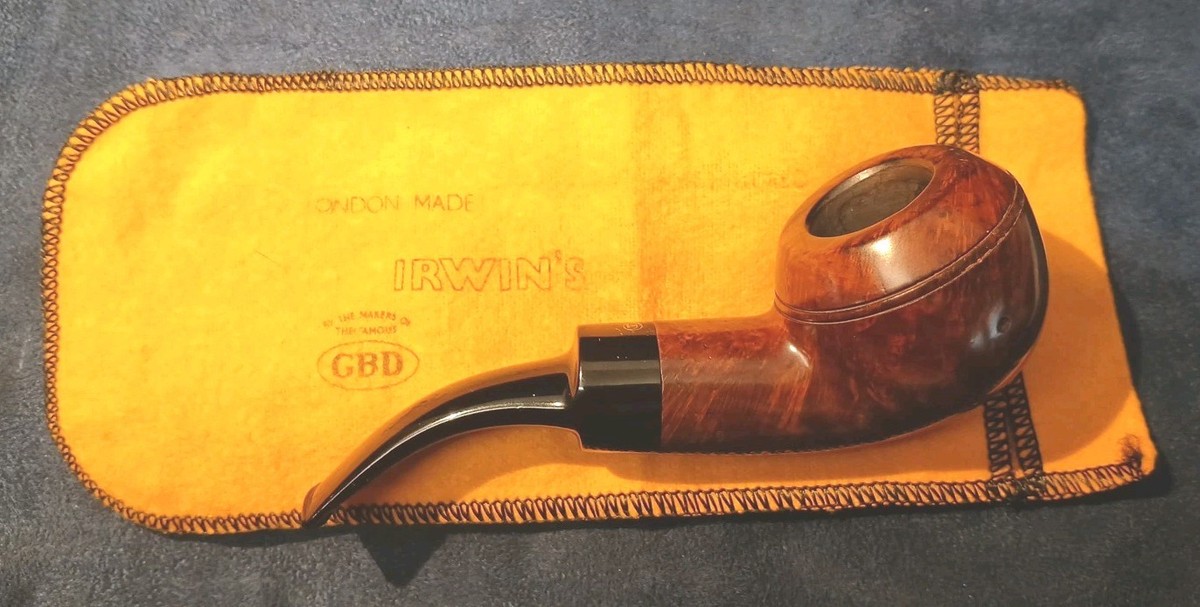 Rare GBD Irwin's 9438 Author London Made Tobacco Pipe W Rare GBD Irwin's 9438 Author London Made Tobacco Pipe W