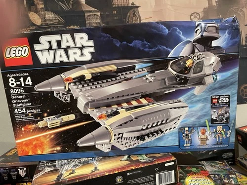 Lego Star Wars Set 8095 General Grievous Starfighter New Retired 2010 Nice!