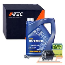 MANN ÖLFILTER +5l 10W-40 MOTORÖL FÜR AUDI SEAT IBIZA SKODA VW GOLF 4 5 POLO 9N