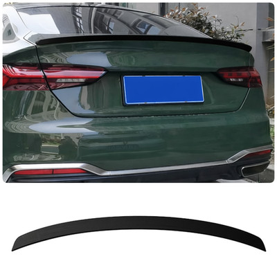 Heckspoiler Spoilerlippe für Audi A5 2017-2024 Glanz Schwarz