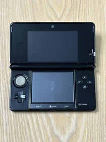 Nintendo 3DS Cosmo Black Console Tested Working Japan