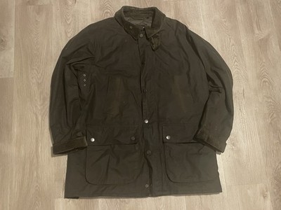 Barbour Bhrome  Land Rover  Waxed Jacket Size Xl