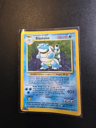 Blastoise 002/102 Base Set Holo