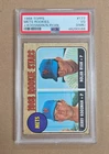 1968 Topps Baseball Nolan Ryan Koosman Mets Rookie Stars Card #177 PSA 3(MK)
