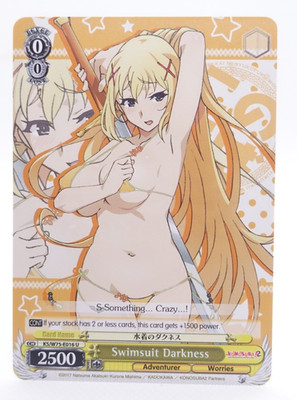 Weiss Schwarz Konosuba Darkness KS/W75-E016 U English Anime Trading Card