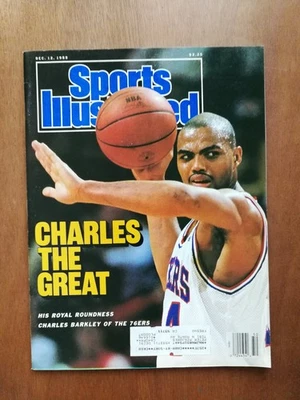 Sports Illustrated December 12 1988 Charles Barkley 76ers First Cover RC - Image 1 of 2
