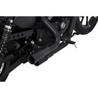 Vance & Hines 46884 Mini Grenades Matte Black Exhaust System Harley Sportster