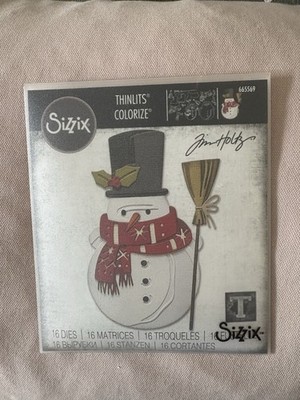 Sizzix Thinlits Stanzenset Winston, Colorize by Tim Holtz, 665569 