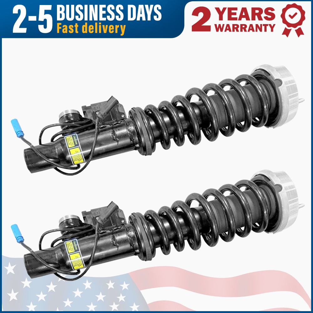 Pair Front Left Right Shock Absorbers assembly For BMW X5 X6 E70 E71 xDrive 07-