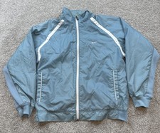 Vintage Nike Womens Jacket Medium Track Running Mesh Lined Workout Gym 90s