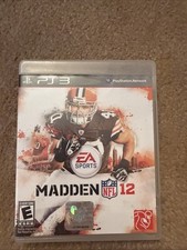 Madden NFL 12 - Sony PlayStation 3 Has Manual Preowned